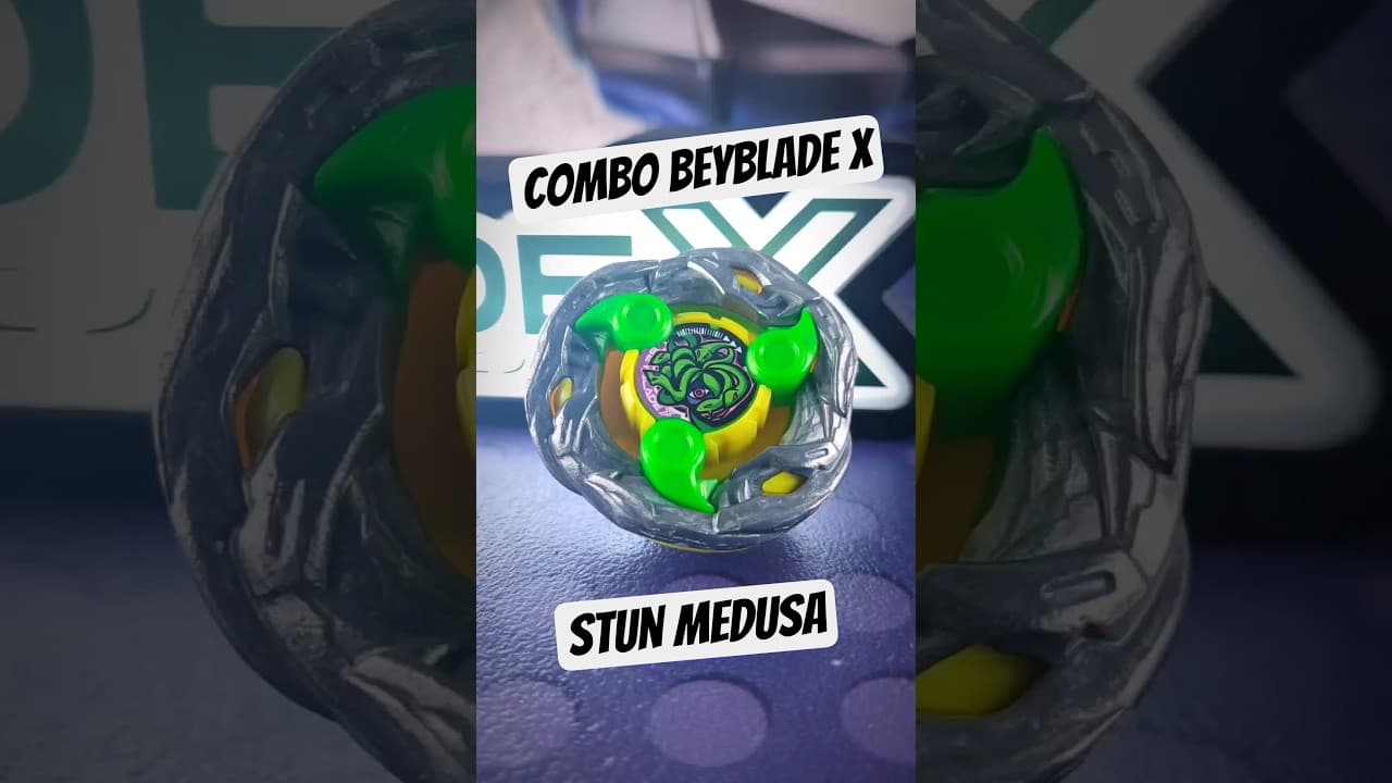 Un Combo DÉFENSE-ENDURANCE avec Stun Medusa ! #beyblade #beybladex
